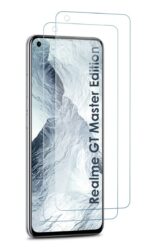 Unbreakable Nano Film Glass [ Flexible like a Screen Guard, Harder than a Tempered Glass ] Screen Protector for Realme GT Master Edition  Pack Of 2 - Image 2