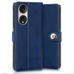 Shock Proof Flip Cover Back Case for Oppo Reno8 T | Magnetic Wallet Leather Case with Stand - Image 2