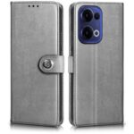 Shock Proof Flip Cover Back Case for Oppo Reno 13 5G | Magnetic Wallet Leather Case with Stand