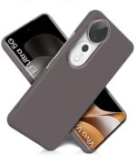 Slim Frameless Back Cover for Vivo V40 | V40 Pro 5G | T3 Ultra 5G | Ultra Thin Lightweight Design & Camera Protection | Soft Matte Silicone Flexible Mobile Case (Grey) - Image 4