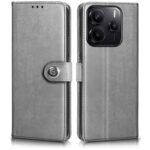 Shock Proof Flip Cover Back Case for Redmi Note 14 Se 5G | Magnetic Wallet Leather Case with Stand