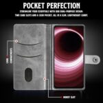 Shock Proof Flip Cover Back Case for Vivo T3X 5G | Magnetic Wallet Leather Case with Stand - Image 7