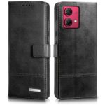 Shock Proof Flip Cover Back Case for Motorola Moto G84 5G | Magnetic Wallet Leather Case with Stand