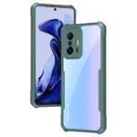 Shock Proof Clear Protective Back Case for Xiaomi Mi 11T | Mi 11T Pro - AirEDGE Technology | 360 Degree Camera Protection | Transparent Hybrid Back Case Mobile Cover - Green - Image 2