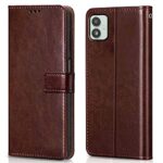 Shock Proof Flip Cover Back Case for Samsung Galaxy M13 5G | Magnetic Wallet Leather Case with Stand