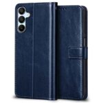 Shock Proof Flip Cover Back Case for Samsung Galaxy A15 5G | Magnetic Wallet Leather Case with Stand - Image 5