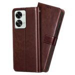 Shock Proof Flip Cover Back Case for 1+ Oneplus Nord 2T 5G | Magnetic Wallet Leather Case with Stand - Image 3