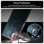 Shock Proof Flip Cover Back Case for Xiaomi Redmi Note 10 | Magnetic Wallet Leather Case with Stand - Image 7