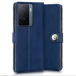 Shock Proof Flip Cover Back Case for Iqoo Z7 5G | Magnetic Wallet Leather Case with Stand - Image 3