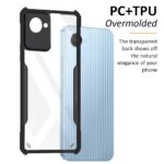 Shock Proof Clear Protective Back Case for Realme C30 | Realme narzo 50i Prime - AirEDGE Technology | 360 Degree Camera Protection | Transparent Hybrid Back Case Mobile Cover - Black - Image 4