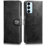 Shock Proof Flip Cover Back Case for Samsung Galaxy M14 5G | Magnetic Wallet Leather Case with Stand