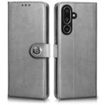 Shock Proof Flip Cover Back Case for Samsung Galaxy M36 5G | Magnetic Wallet Leather Case with Stand