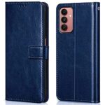 Shock Proof Flip Cover Back Case for Samsung Galaxy A04S | Magnetic Wallet Leather Case with Stand