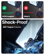 Shock Proof Clear Protective Back Case for Samsung Galaxy M14 5G AirEDGE Technology | 360 Degree Camera Protection | Transparent Hybrid Back Case Mobile Cover Blue - Image 7