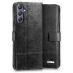 Shock Proof Flip Cover Back Case for Samsung Galaxy M34 5G | Magnetic Wallet Leather Case with Stand - Image 5