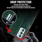 Shock Proof Flip Cover Back Case for Samsung Galaxy F23 5G | Magnetic Wallet Leather Case with Stand - Image 7