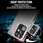 Shock Proof Flip Cover Back Case for Vivo T4X 5G | Magnetic Wallet Leather Case with Stand - Image 7