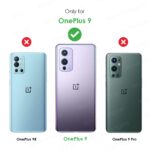 Shockproof Crystal Clear Back Cover Case for OnePlus 9 5G | 1+9 5G (Hard | Hybrid PC + TPU | Full Armour Device & Camera Protection | Black) - Image 2