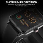 Screen Protector Guard for Noise ColorFit Pro 3 | MilitaryGrade TPU Nano Film [Not Glass] Clear Anti Scratch Fingerprint Bubble Free High Touch Smart Watch Screen Protection  Pack of 2 - Image 3