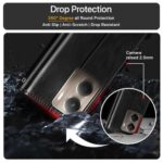 Shock Proof Flip Cover Back Case for Realme P3 5G | Magnetic Wallet Leather Case with Stand - Image 7
