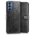 Shock Proof Flip Cover Back Case for Samsung Galaxy M15 5G Prime Edition | Magnetic Wallet Leather Case with Stand - Image 5