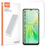Unbreakable Film Glass Screen Protector for iQOO Z9 Lite | Vivo T3 Lite 5G | Y18t | Y18 | Y18e | Y03 | Y28s | Y37 [ Flexible like a Screen Guard, Harder than a Tempered Glass ]  Pack Of 2 - Image 4