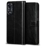 Shock Proof Flip Cover Back Case for Oppo A78 5G | Magnetic Wallet Leather Case with Stand - Image 5