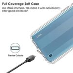 Crystal Clear Transparent Back Case Cover for Lava Z3 | Lava X2 | Full Device & Camera Protection Shockproof TPU | Flexible Silicone Back Cover Case Transparent - Image 3