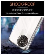 kelpuj Crystal Clear Transparent Back Case Cover for Itel S23 | Full Device & Camera Protection Shockproof TPU Silicone Back Cover Case Transparent - Image 7