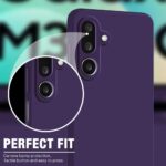 kelpuj Back Cover for Samsung Galaxy M36 5G | Samsung Galaxy F36 5G | Ultra Slim Soft Rubberised Case (Purple) - Image 8