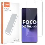 Unbreakable Nano Film Glass Screen Protector for Poco X6 Neo 5G [ Flexible like a Screen Guard, Harder than a Tempered Glass ]  Pack Of 2 - Image 2