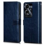 Shock Proof Flip Cover Back Case for Oppo A59 5G | Magnetic Wallet Leather Case with Stand