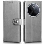 Shock Proof Flip Cover Back Case for Iqoo Z10 5G | Magnetic Wallet Leather Case with Stand