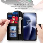 Shock Proof Flip Cover Back Case for 1+ Oneplus Nord 2T 5G | Magnetic Wallet Leather Case with Stand - Image 5