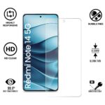 Unbreakable Nano Film Glass Screen Protector for Redmi Note 14 SE 5G | Redmi Note 14 5G [ Flexible Like a Screen Guard, Harder Than a Tempered Glass ]  Pack of 2 Transparent - Image 4