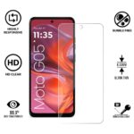 Unbreakable Nano Film Glass Screen Protector for Motorola Moto G05 [ Flexible Like a Screen Guard, Harder Than a Tempered Glass ]  Pack of 2 Clear - Image 4