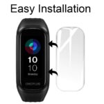 One Plus Band Unbreakable Nano Film Glass | [ Flexible Like a Screen Guard, Harder Than a Tempered Glass ] Screen Protector for OnePlus Band (Pack of 2)  Transparent - Image 3