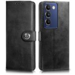 Shock Proof Flip Cover Back Case for Vivo Y200E 5G | Magnetic Wallet Leather Case with Stand