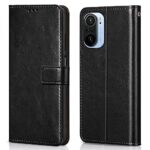Shock Proof Flip Cover Back Case for Xiaomi Mi 11X 5G | Magnetic Wallet Leather Case with Stand