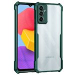 Shock Proof Clear Back Case Mobile Cover for Samsung Galaxy M13 4G | F13 (Hard | Hybrid PC + TPU | Full Armour Device & Camera Protection | Green) - Image 2