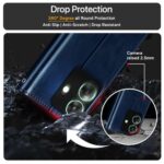 Shock Proof Flip Cover Back Case for Realme Narzo N61 | Magnetic Wallet Leather Case with Stand - Image 7