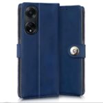 Shock Proof Flip Cover Back Case for Oppo F23 5G | Magnetic Wallet Leather Case with Stand - Image 2