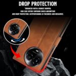 Shock Proof Flip Cover Back Case for Realme Narzo 60X 5G | Magnetic Wallet Leather Case with Stand - Image 7