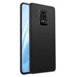 Protective Sleek Back Case Cover for Xiaomi Mi Redmi Note 9 Pro (Flexible | Silicone | Shock Proof, Anti Slip, Soft Rubberised | Pitch Black) - Image 3