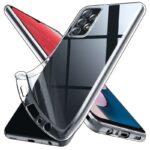 kelpuj Ultra Hybrid Transparent Back Cover for Samsung Galaxy A13 4G | Crystal Clear Shockproof TPU Silicone Back Cover Case Transparent - Image 4