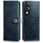 Shock Proof Flip Cover Back Case for Vivo T4 Lite 5G | Magnetic Wallet Leather Case with Stand