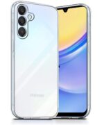 Crystal Clear Transparent Back Case Cover for Samsung Galaxy A15 5G | Full Device & Camera Protection Shockproof TPU | Flexible Silicone Back Cover Case Transparent - Image 4