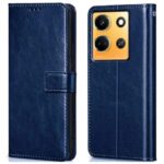 Shock Proof Flip Cover Back Case for Infinix Note 30 5G | Magnetic Wallet Leather Case with Stand