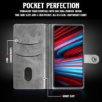 Shock Proof Flip Cover Back Case for Redmi Note 11T 5G | Magnetic Wallet Leather Case with Stand - Image 7