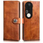 Shock Proof Flip Cover Back Case for Vivo T4 Ultra | Magnetic Wallet Leather Case with Stand